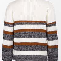 Cupshe Striped V-Neck Rib Sweater (x2)