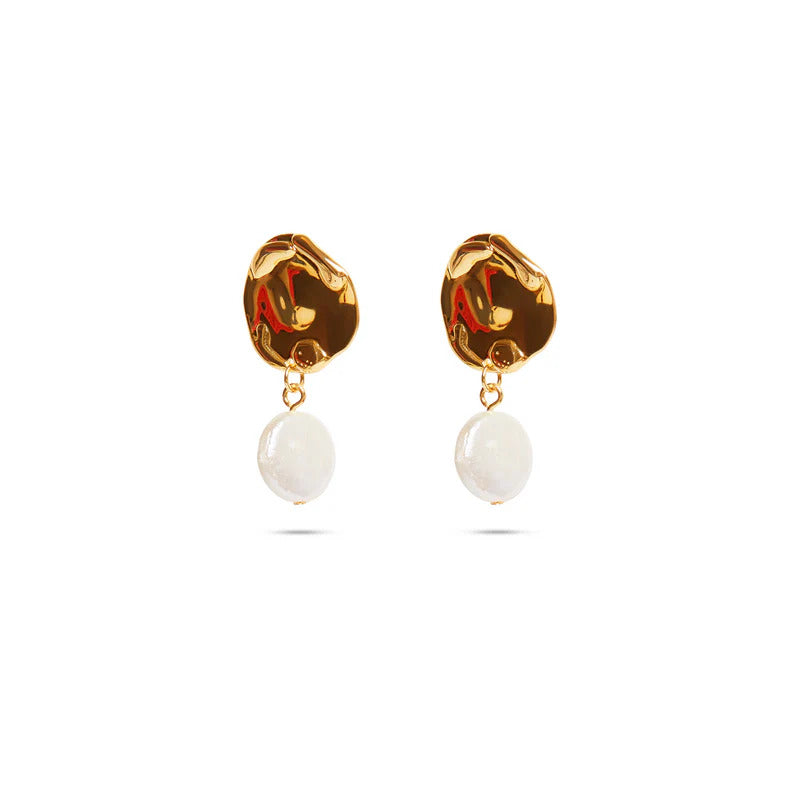 ARGENTO VIVO THE PEARL DROP EARRING