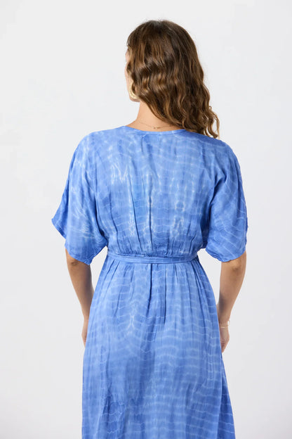 Tiare Hawaii Elise Maxi Dress - Azure Ripples