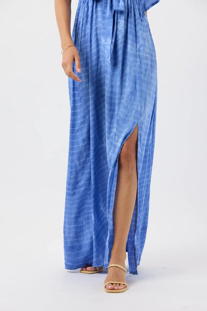Tiare Hawaii Elise Maxi Dress - Azure Ripples