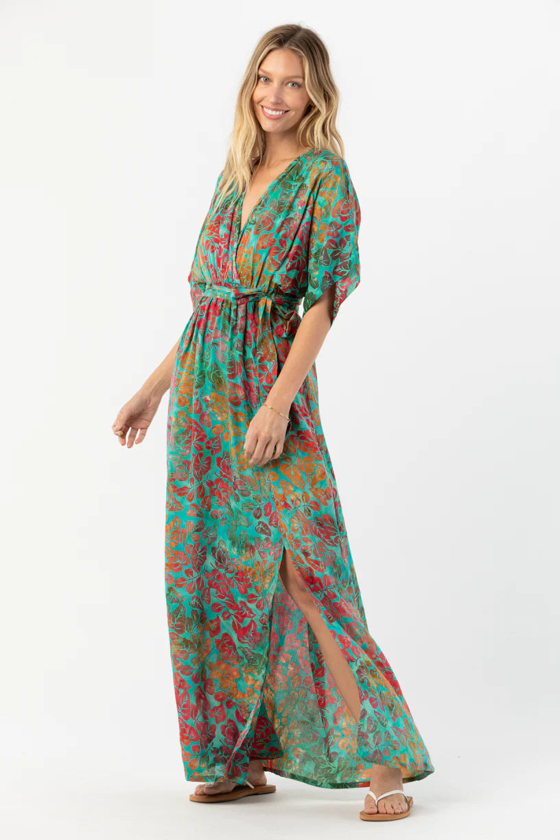 Tiare Hawaii Elise Maxi Dress - Batik Kohala Tosca