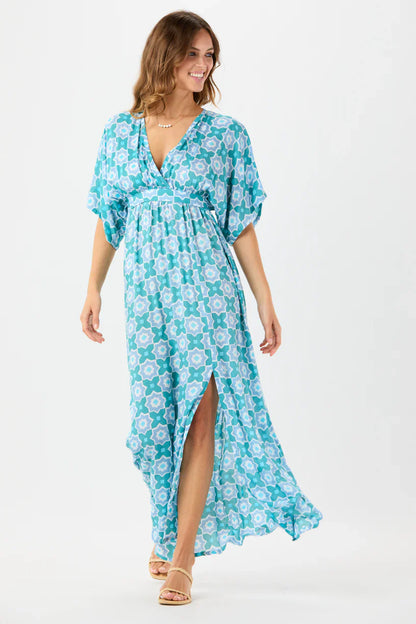 Tiare Hawaii Elise Maxi Dress - Casablanca Tosca