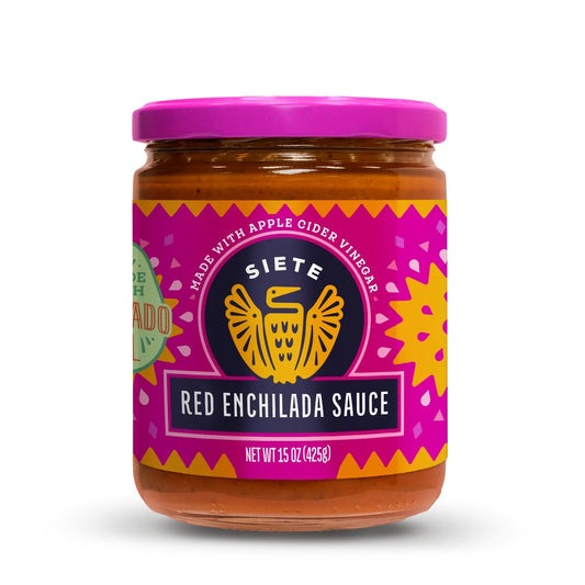 Siete Foods Red Enchilada Sauce - 4 jars