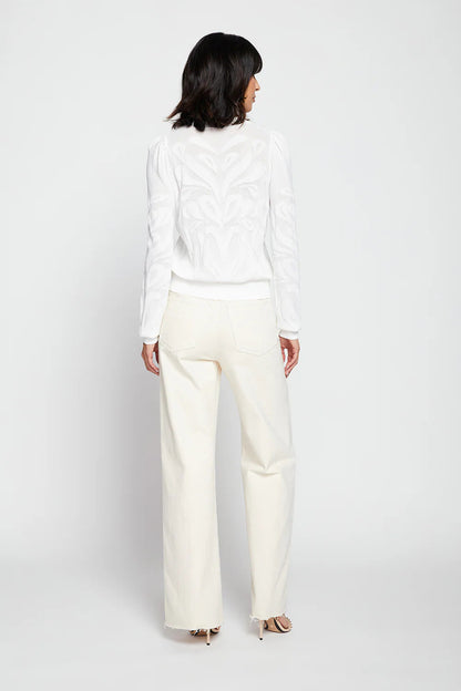 BAILEY/44 Women's Bailey 44 Theodora Jacquard Crewneck Sweater