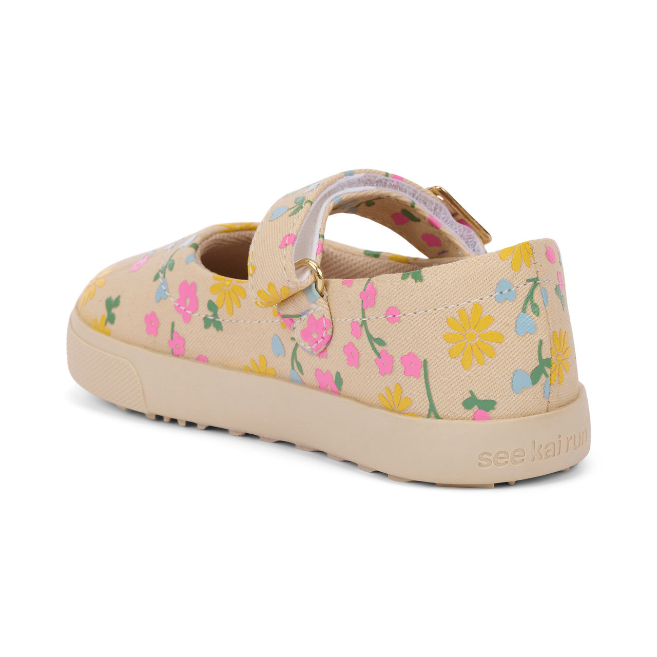 See Kai Run Girl's Lucia Oatmeal/Floral