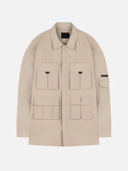 BLACKTAILOR OVERSIZED CARGO SHIRT LINEN