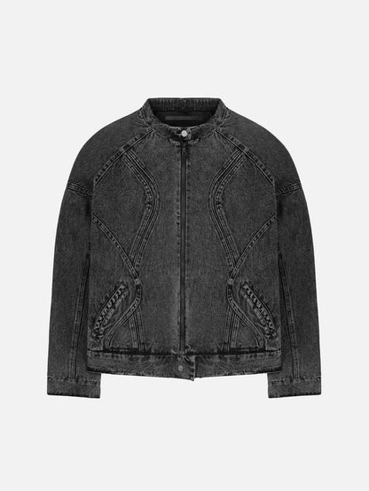 BLACKTAILOR DENIM BIKER JACKET