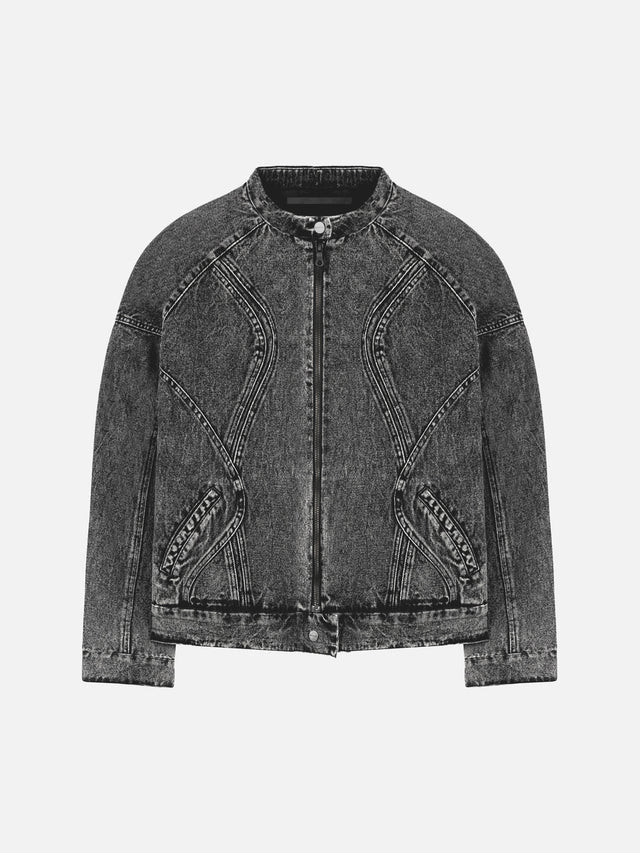 BLACKTAILOR DENIM BIKER JACKET