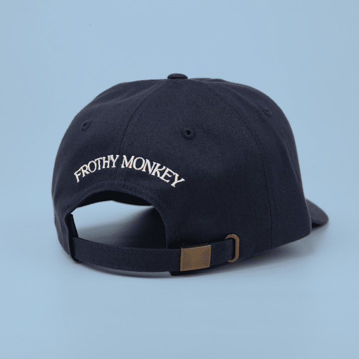 Frothy Monkey Flower Hat (Navy)