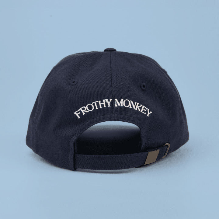 Frothy Monkey Flower Hat (Navy)