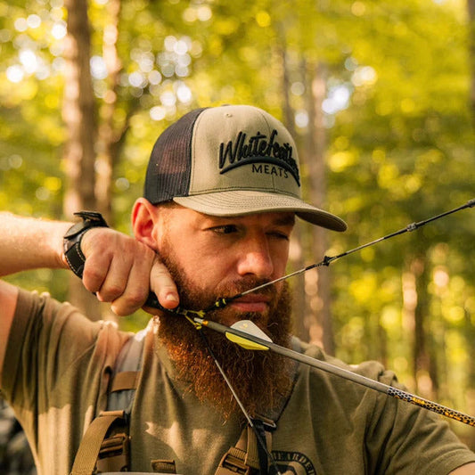 The Bearded Butchers Whitefeather Meats Snap-Back Trucker Hat - Richardson 112