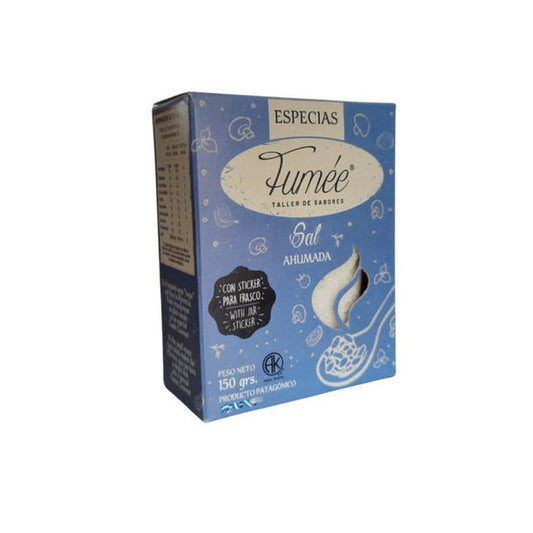 Pampa Direct Fumée Kosher Smoked Entrefine Salt - Sal Entrefina Ahumada, 150 g / 5.29 oz
