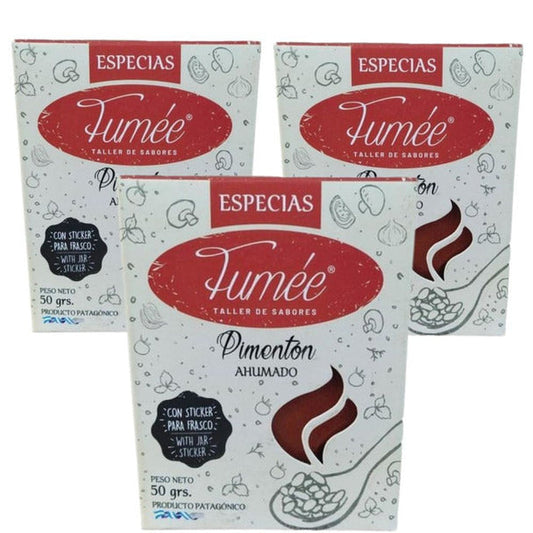 Pampa Direct Fumée Smoked Paprika Pimentón Ahumado Kosher, 50 g / 1.76 oz (pack of 3)