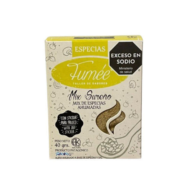 Pampa Direct Fumée Southern Spice Mix Ahumado – Natural Smoked Sureño Mix Especias Ahumadas, 40 g / 1.41 oz (pack of 3)