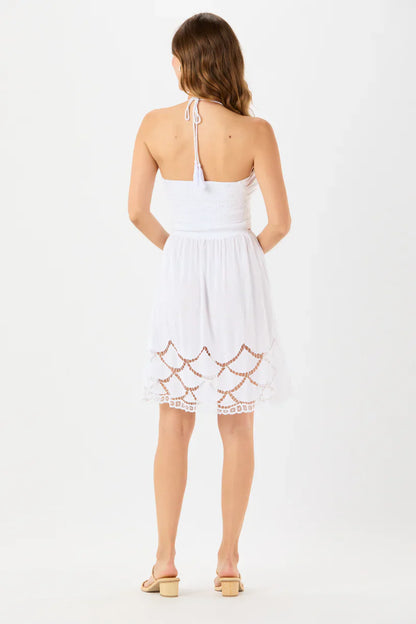 Tiare Hawaii Gianna Mini Dress - White