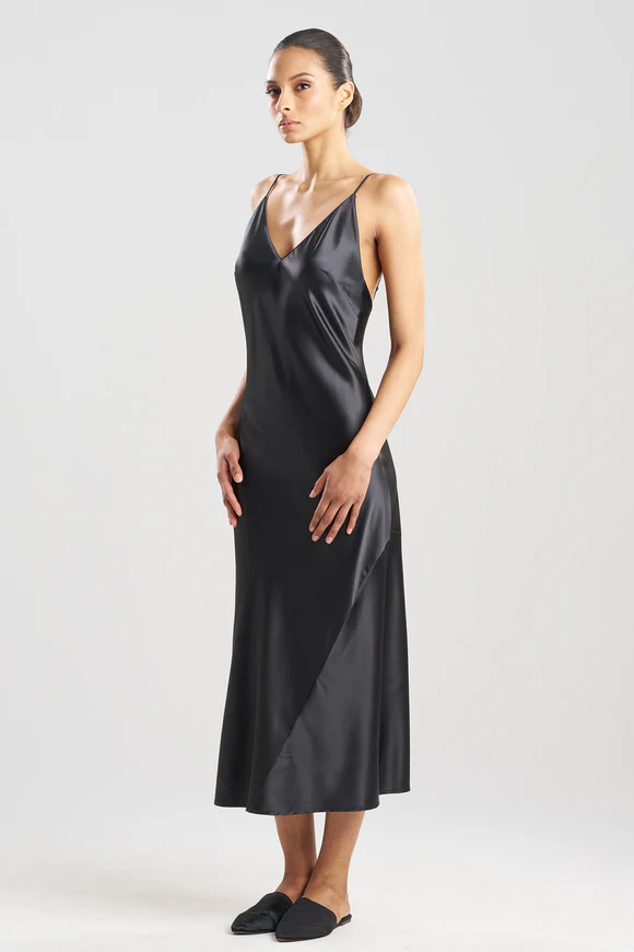 Natori Glamour V-Neck Gown