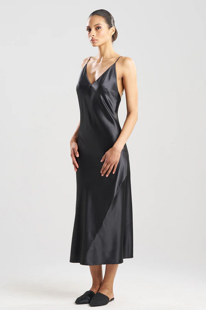 Natori Glamour V-Neck Gown