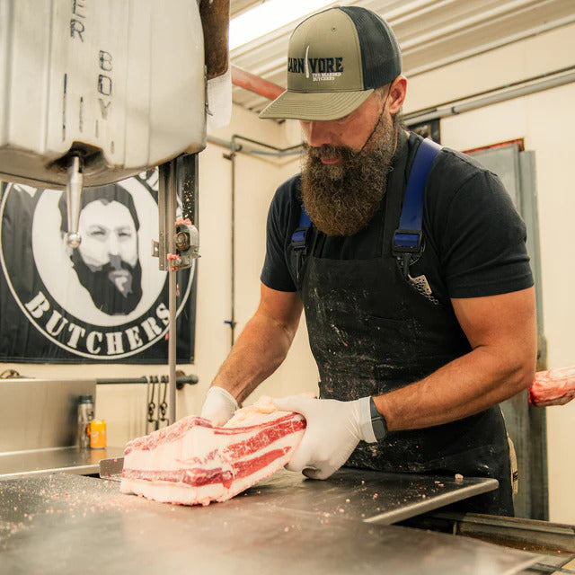 The Bearded Butchers Carnivore Snap-Back Trucker Hat - Richardson 112