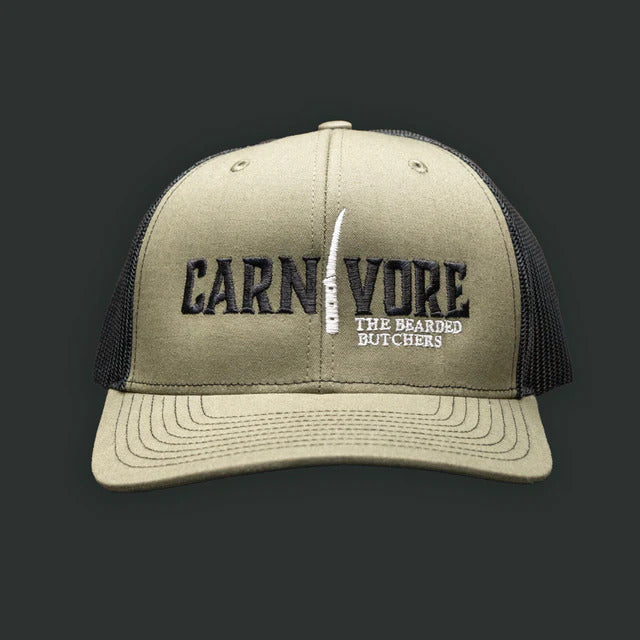 The Bearded Butchers Carnivore Snap-Back Trucker Hat - Richardson 112