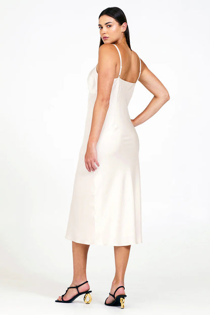 BAILEY/44 Women's Bailey 44 Asher Satin Dress in Ivory