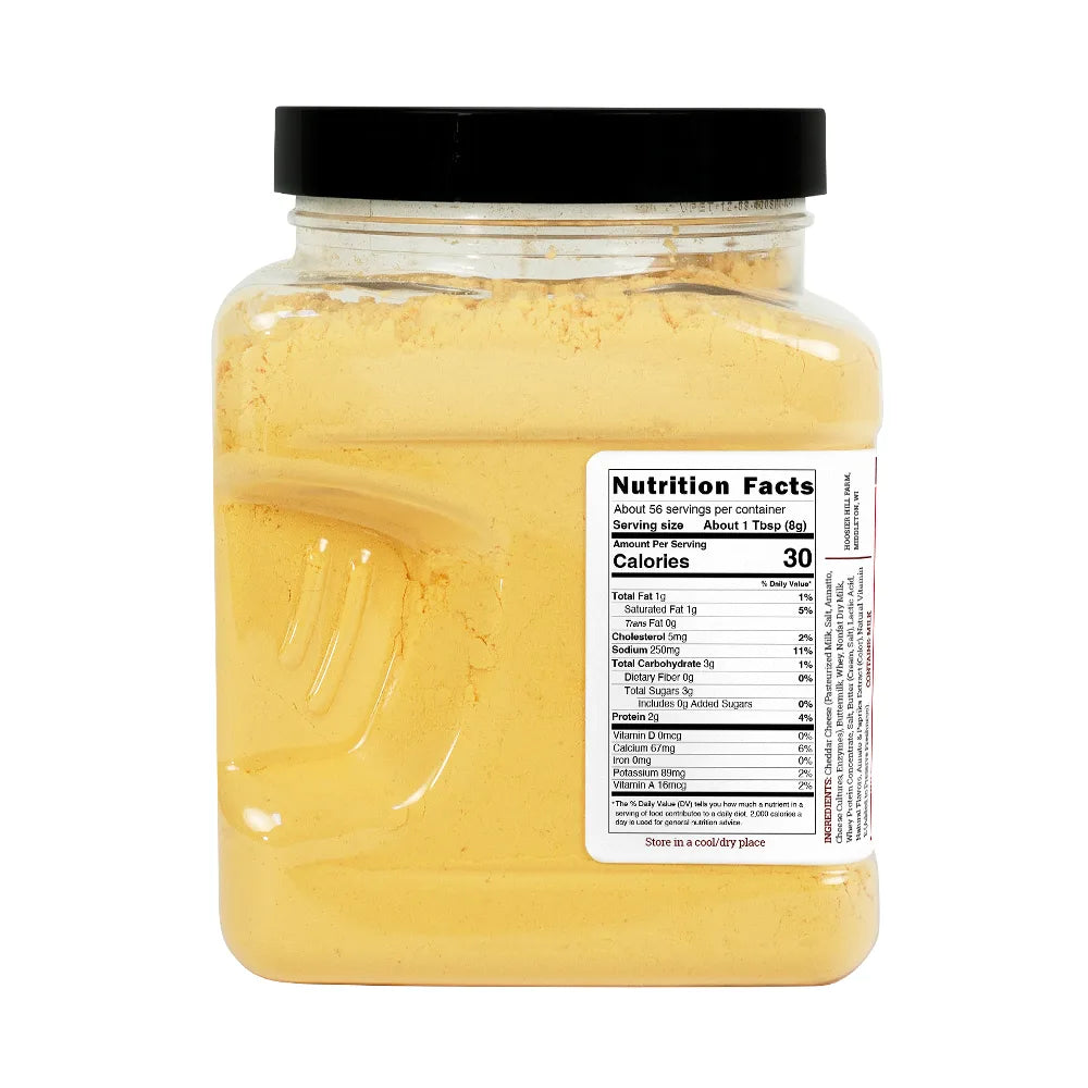 Hoosier Hill Farm Premium Cheddar Powder, No Artificial Color