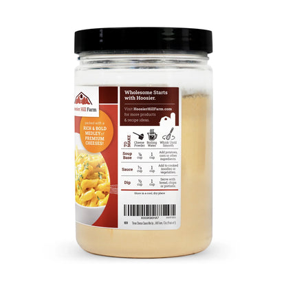 Hoosier Hill Farm Three Cheese Sauce Mix 12oz