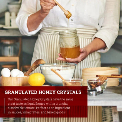 Hoosier Hill Farm Granulated Honey Crystals 25lb