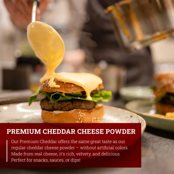 Hoosier Hill Farm Premium Cheddar Cheese Powder (No Artificial Color) 25lb