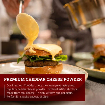 Hoosier Hill Farm Premium Cheddar Cheese Powder (No Artificial Color) 25lb