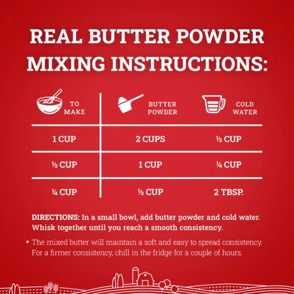 Hoosier Hill Farm Butter Powder 25lb