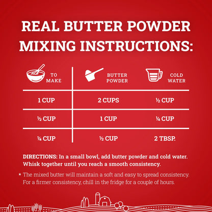 Hoosier Hill Farm Butter Powder 25lb