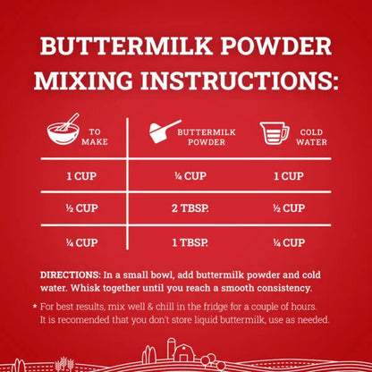 Hoosier Hill Farm Buttermilk Powder 25lb