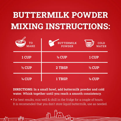 Hoosier Hill Farm Buttermilk Powder 25lb