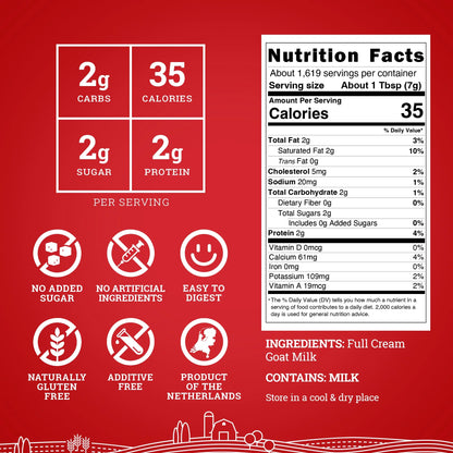 Hoosier Hill Farm Goat Milk Powder 25lb