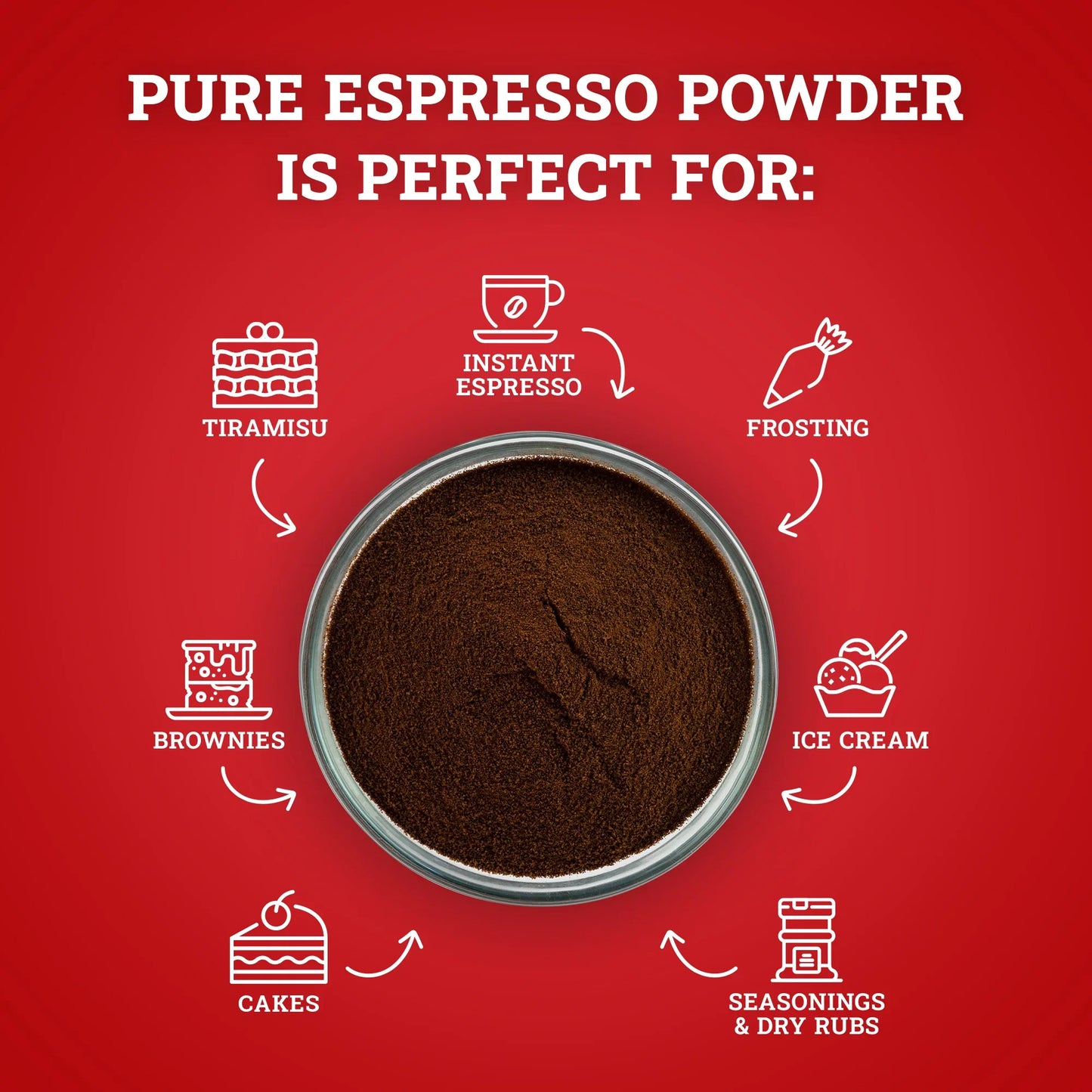 Hoosier Hill Farm Pure Espresso Powder 25lb