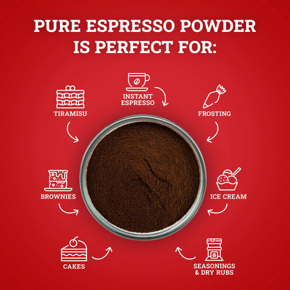 Hoosier Hill Farm Pure Espresso Powder 25lb