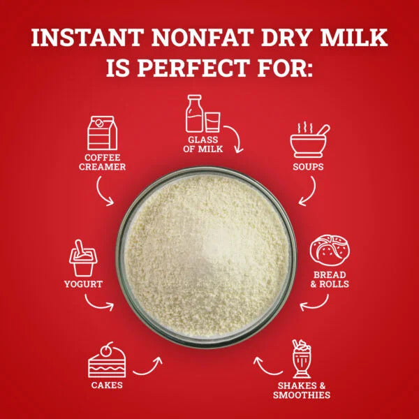 Hoosier Hill Farm Instant Nonfat Dry Milk Powder 25lb