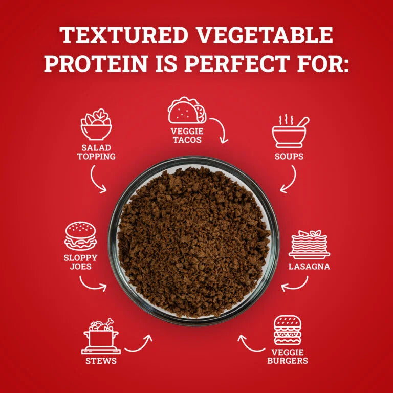 Hoosier Hill Farm Textured Vegetable Protein 25lb