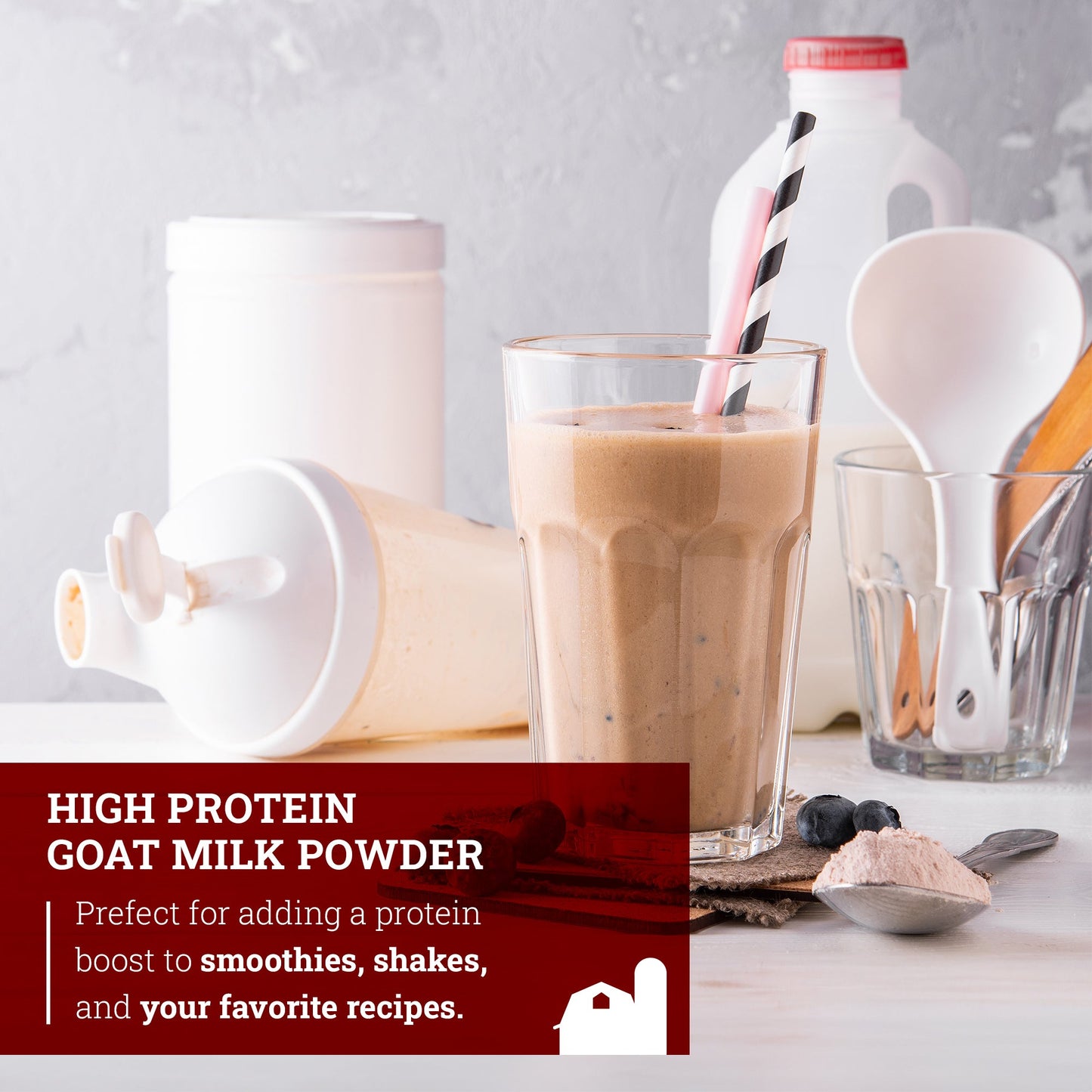 Hoosier Hill Farm High Protein Goat Milk Powder