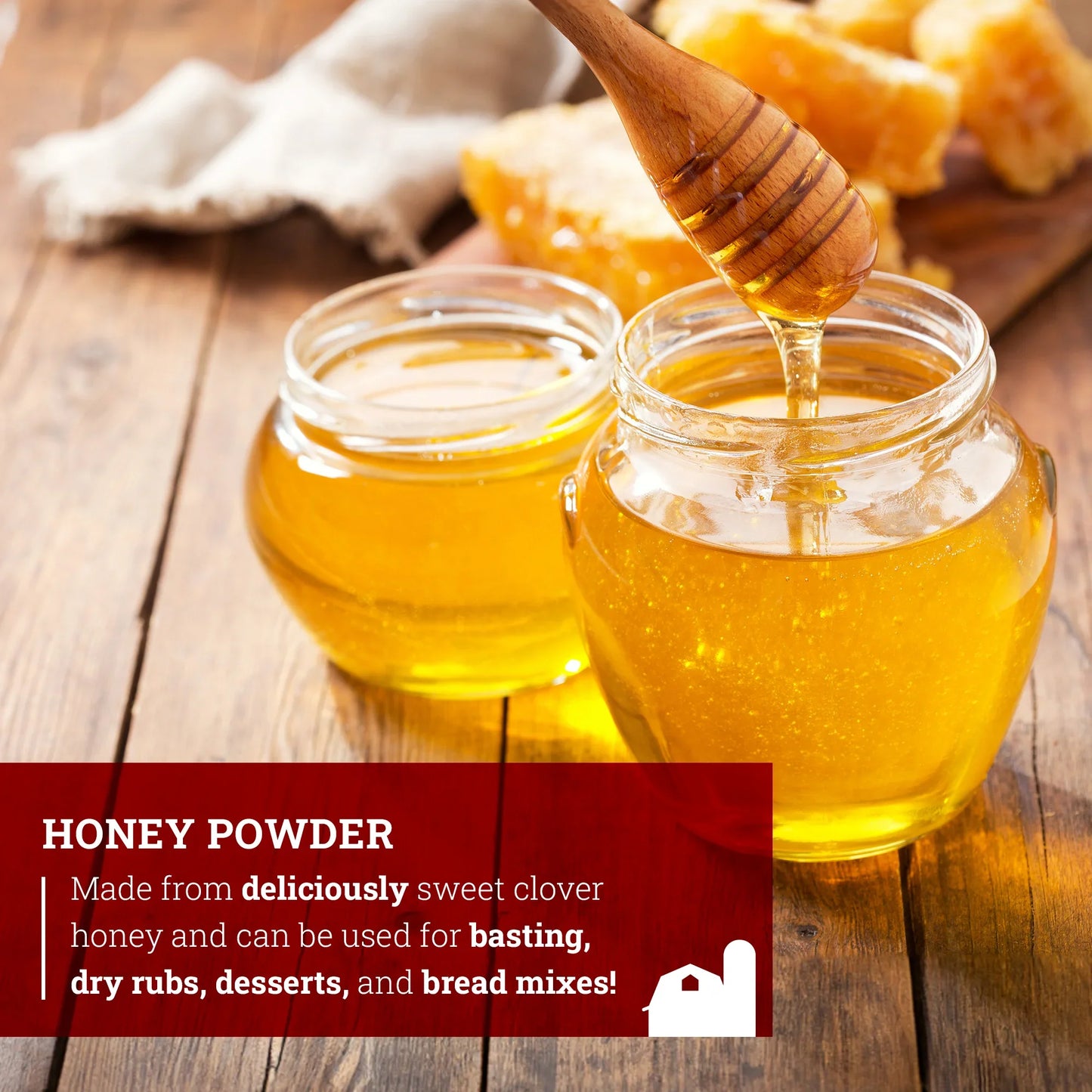 Hoosier Hill Farm Premium Honey Powder 1.5lb