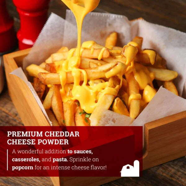 Hoosier Hill Farm Premium Cheddar Powder, No Artificial Color