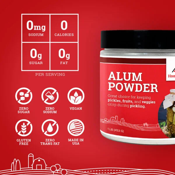 Hoosier Hill Farm Alum Granulated Pickle Powder