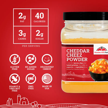 Hoosier Hill Farm Cheddar Cheez Powder