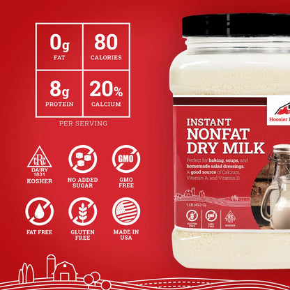 Hoosier Hill Farm Instant Nonfat Dry Milk