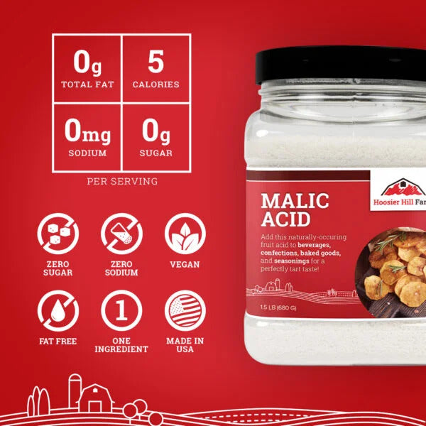 Hoosier Hill Farm Malic Acid Powder