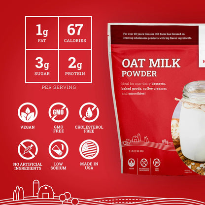 Hoosier Hill Farm Oat Milk Powder