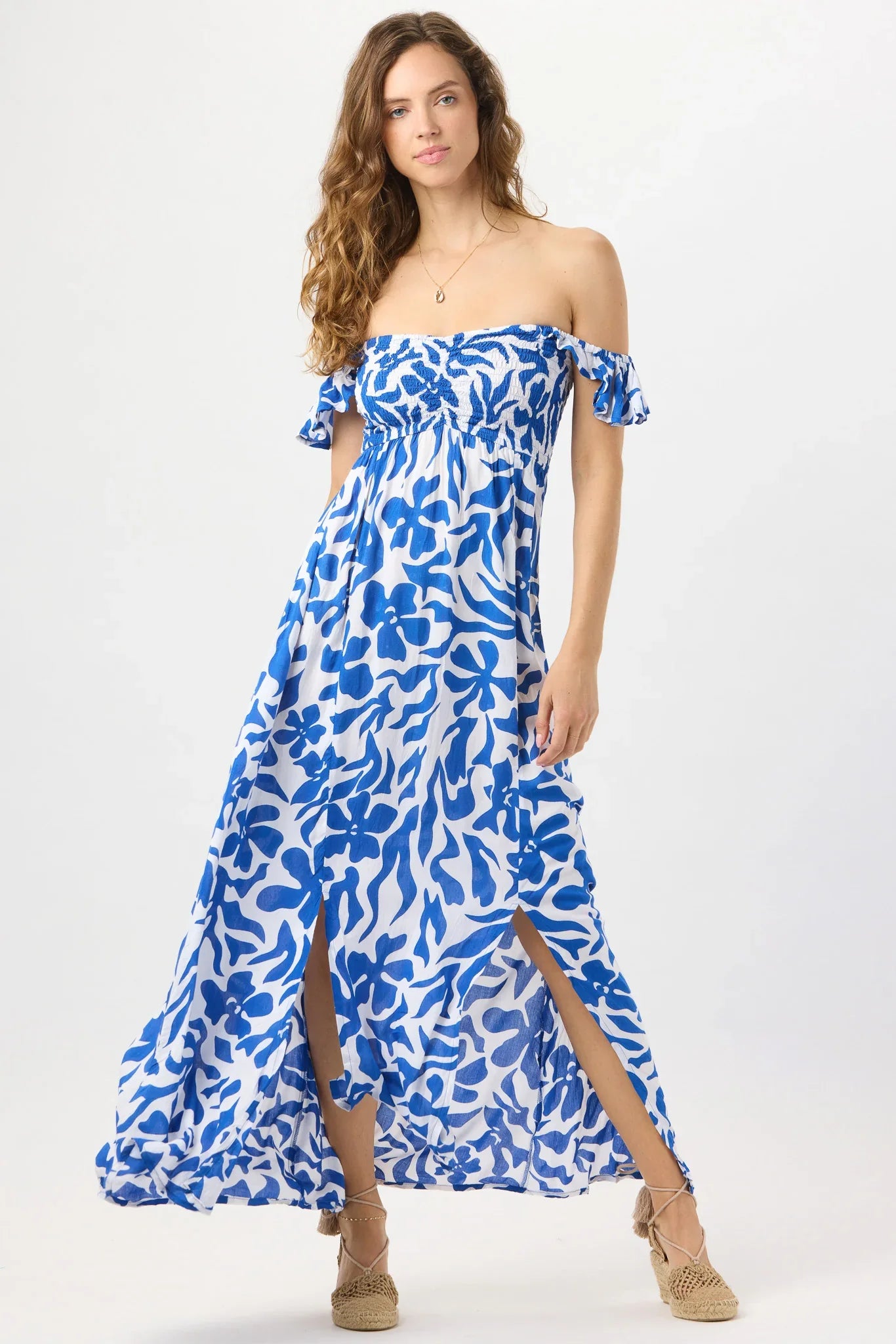 Tiare Hawaii Hollie Maxi Dress - Bora Bora Blue