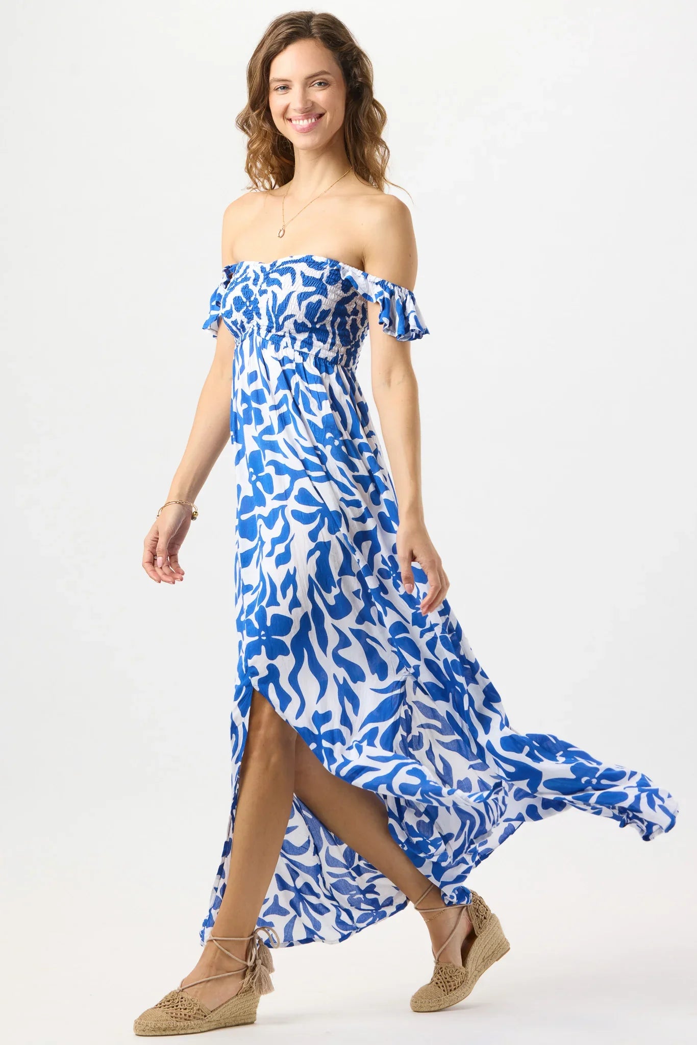 Tiare Hawaii Hollie Maxi Dress - Bora Bora Blue