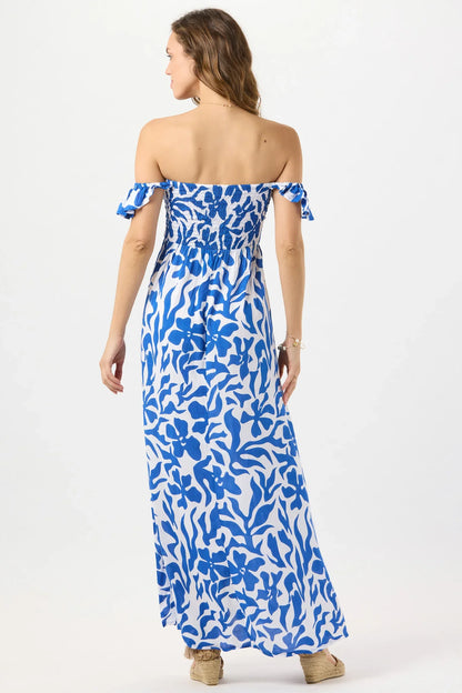 Tiare Hawaii Hollie Maxi Dress - Bora Bora Blue