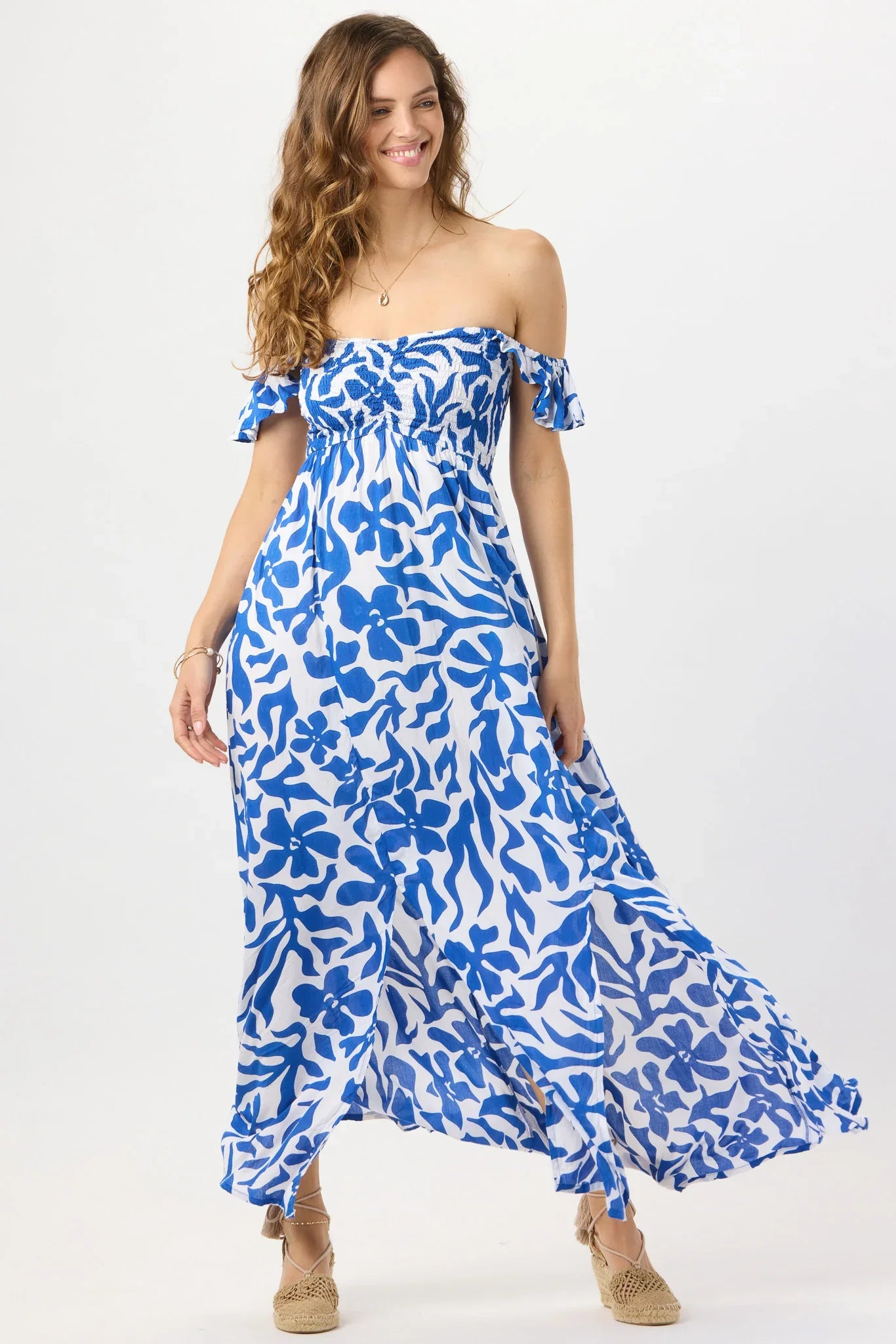 Tiare Hawaii Hollie Maxi Dress - Bora Bora Blue